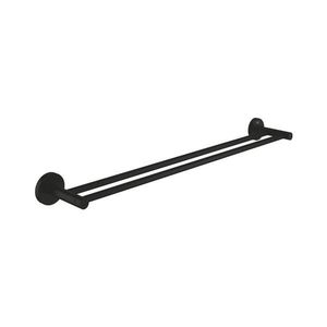 GROHE 412032430 - Bară dublă pentru prosoape START 654 mm negru imagine