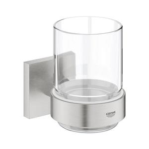 GROHE START CUBE - Pahar cu suport, oțel inoxidabil (41097DC0) imagine