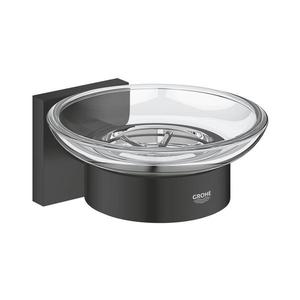 GROHE 410962430 - Suport pentru săpun START CUBE, 110 x 56 x 125 mm, negru imagine