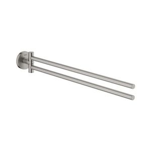 GROHE 41183DC0 - Suport pentru prosoape QUICKFIX START, 439 mm, oțel inoxidabil imagine