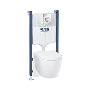 GROHE 103843SH00 - Solido Compact, set 5 în 1, 1, 13 m, ceramică/alb imagine