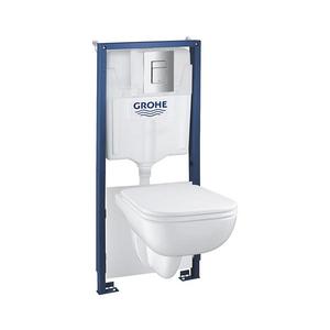 GROHE SOLIDO Set pentru WC, 1, 13 m, ceramică albă - 39817000 imagine