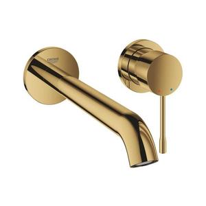 GROHE 19967GL1 - Baterie pentru lavoar ESSENCE 230 mm, montaj pe două găuri, finisaj auriu imagine