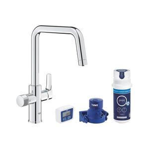 GROHE 30596000 - Baterie pentru chiuvetă BLUE PURE cu funcție de filtrare, crom lucios imagine
