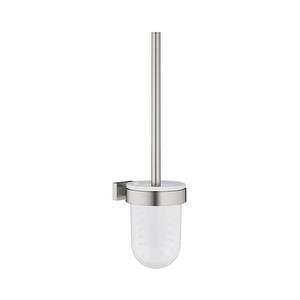 GROHE 40513DC1 - Set pentru curățarea toaletei ESALS CUBE, oțel inoxidabil imagine