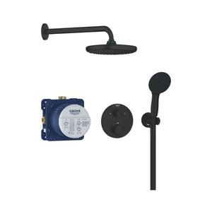 GROHE 348832430 - Set de duș VITALIO START 250 mm, negru imagine