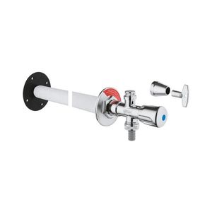 GROHE EUROTEC 41208000 - Robinet de perete pentru exterior DN 15, crom lucios imagine