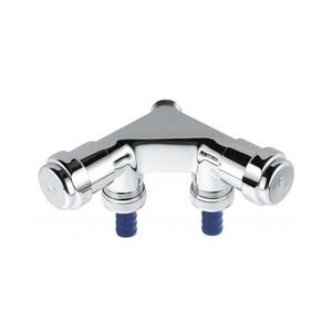 GROHE 41022000 - l dublu EGGEMANN DN 15, crom lucios imagine