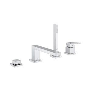 GROHE EUROCUBE 19897001 - Baterie pentru cadă cu 4 orificii, crom lucios imagine