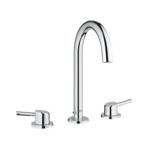 GROHE 20216001 - Baterie pentru lavoar CONCETTO DN 15, montaj în 3 găuri, mărime L, crom imagine