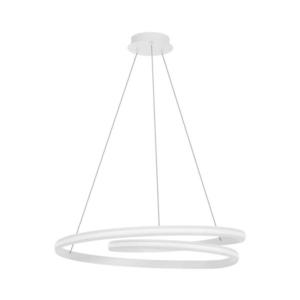 Redo 01-4363 - Candelabru LED dimmabil TORSION, suspendat pe cablu, 60W/230V, alb imagine