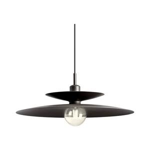 Redo 01-3051 - Pendul pe cablu GUNNAR, 1xE27/42W/230V, Ø 50 cm, negru imagine