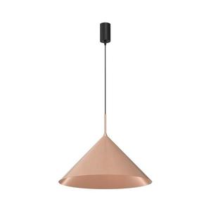 Candelabru suspendat pe cablu CAPITAL 1x GX53/15W/230V Ø 46 cm roz-auriu imagine