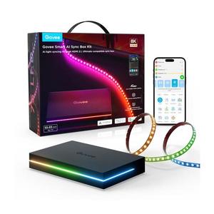 Govee - AI Sync Box 2 Iluminare RGBICW pentru Smart TV 55-65" Wi-Fi imagine