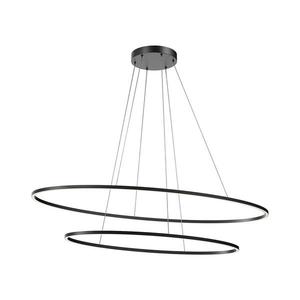 Redo 01-3343 - Lustră LED dimabilă LEO, suspendată pe cablu, 115 W, 230 V, neagră imagine