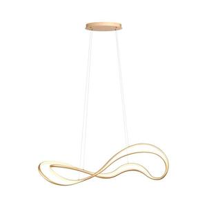 Redo 01-3598 - Lustru LED cu intensitate reglabilă pe cablu TEMPEST LED/58W/230V, auriu imagine