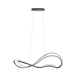 Redo 01-3599 - Lustră LED dimmabilă suspendată pe cablu TEMPEST LED/58W/230V, negru imagine