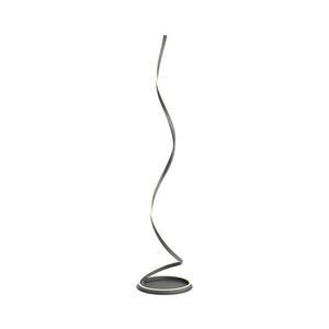 Redo 01-4283 - Lampă de podea dimabilă SCROLL LED/30W/230V, neagră imagine