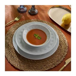 Set de masă 18 piese alb/porțelan imagine