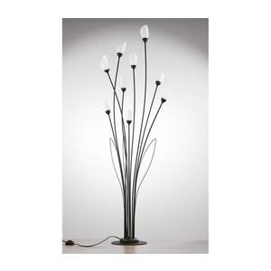 Jupiter 2058 - Lampă de podea GLORIOSA, 9 x G9, 14 W, 230 V, neagră imagine