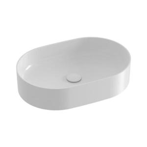Ravak XJX01155001 - Lavoar CERAMIC SLIM pentru blat, 55 x 37 cm, din ceramică, alb imagine