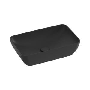 Ravak XJX0D150000 - Lavoar pentru blat CERAMIC SLIM 50 x 31 cm, ceramică/negru imagine