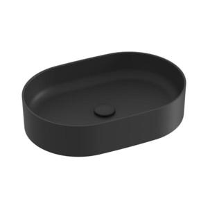 Ravak XJX0D155000 - Lavoar pentru blat CERAMIC SLIM 55 x 37 cm ceramică/negru imagine