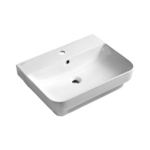 Isvea SOTT AQUA lavoar pentru blat 48x42 cm ceramică/alb imagine