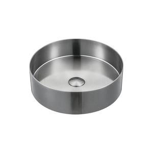 Sapho - Lavoar pentru blat AURUM Ø 38 cm, inox periat imagine