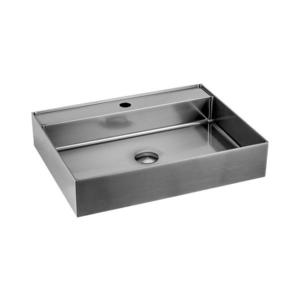 Sapho - Chiuvetă pentru blat AURUM 55 x 42 cm, inox periat imagine
