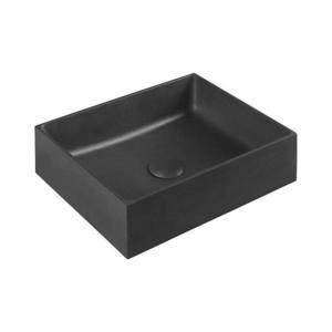 Sapho - Lavoar pentru blat FORMIGO 47, 5 x 36, 5 cm beton/negru imagine