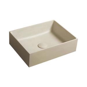 Sapho - Lavoar pentru blat FORMIGO 47, 5x36, 5 cm beton/bej imagine