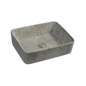 Sapho - Lavoar pentru blat DALMA, 47, 5 x 37, 5 cm, ceramică/gri imagine