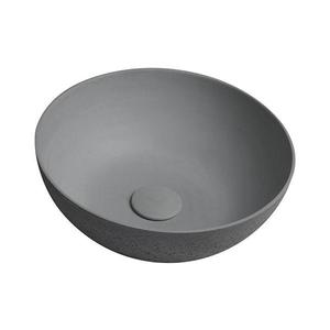 Sapho - Lavoar pentru blat FORMIGO Ø 39 cm, beton/gri mat imagine