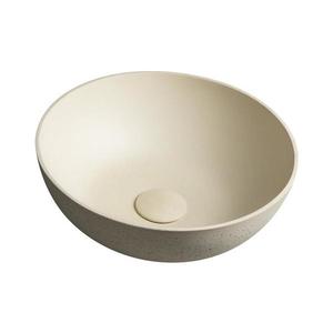 Sapho - Lavoar pentru blat FORMIGO Ø 39 cm, beton/bej imagine