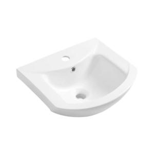 Aqualine - Lavoar încastrat ZERO 45, 5 x 40 cm, ceramică, alb imagine