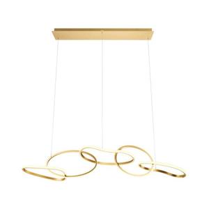 Redo 01-3392 - Lustră LED dimerizabilă pe cablu BIAS LED/120W/230V auriu imagine