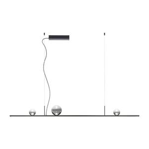 Redo 01-4302 - Lustru LED reglabil pe cablu DUNE LED/48W/230V negru/fumuriu imagine