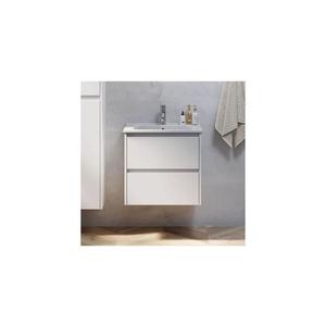 Dulap de baie MOLDE cu lavoar, 60 cm, alb imagine