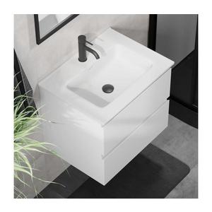 Dulap de baie cu lavoar KENWOOD, 61 cm, alb imagine