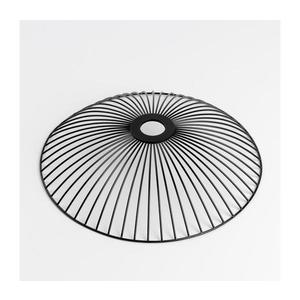 Abajur universal CURITIBA, Ø 38 cm, negru imagine