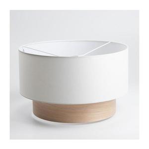 Abajur universal KERIA Ø 50 cm, alb/maro imagine