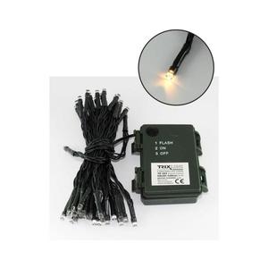 Instalație LED de Crăciun de exterior 100xLED/2 funcții/3xAA 10, 8m IP44 alb cald imagine