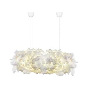 Candelabru pe cablu SERENE 2xE27/40W/230V, alb imagine