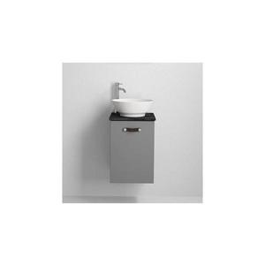 Dulap de baie cu lavoar TAARNHOLM, gri imagine