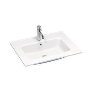 BATH DELUXE 06-060-27-11-00 - Lavoar încastrat LILLESNAD, 61x46 cm, ceramică, alb imagine