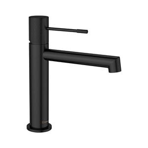 Sapho - Baterie lavoar SOLARIS 20 cm, negru mat imagine