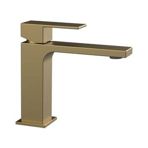 Sapho - Baterie lavoar CUBEMIX 15 cm, auriu mat imagine