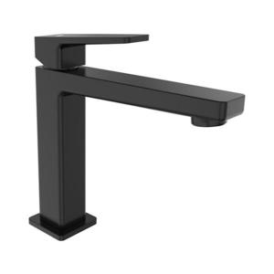 Sapho - Baterie pentru lavoar TURSI 19 cm negru mat imagine