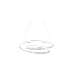 Redo 01-1890 - Lustră LED TORSION, reglabilă (dimmabilă), suspendată pe cablu, LED/35W/230V, Ø 75 cm, albă imagine
